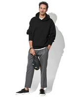 ウール/ポリエステル ダブルゲイスニット フーディ