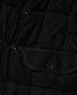 レザーキルトジャケット