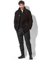 レザーキルトジャケット