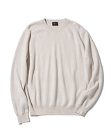 クルーネックニット