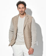 ニットスリーブジャケット