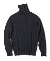 ホールガーメントタートルネックニット