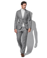 ストライプ中わたジャケット