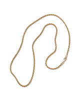 K18YGロープチェーン/S