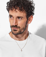 CURIOSITY CROSS( K18YG ダイヤモンド)