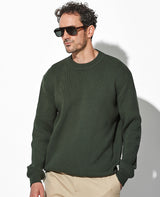 ラウンドネックセーター