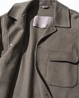 ダブルフェイスウールジャケット