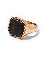 CUSHION ENCLOSED SIGNET RING