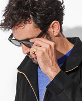 HEART ENCLOSED SIGNET RING