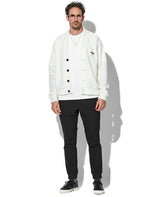 1ハートワッペンシャギーカーディガン