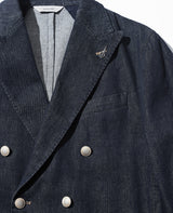 カジュアルデニムセットアップ(ネイビー)