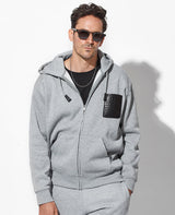 クロコポケット付きスウェットセットアップ