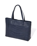 マットクロコダイルトート