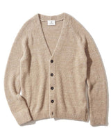 アルパカモヘアカーディガン