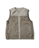 ウールフリースリバーシブルベスト