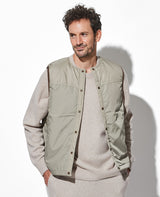 ウールフリースリバーシブルベスト