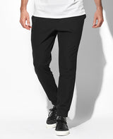 ブラックナイロンパンツ