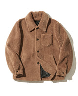 LEON別注 フェイクボアシャツジャケット