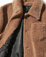 LEON別注 フェイクボアシャツジャケット