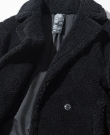 LEON別注 フェイクボアロングコート