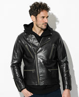 ワイドフィットダブルライダースジャケット