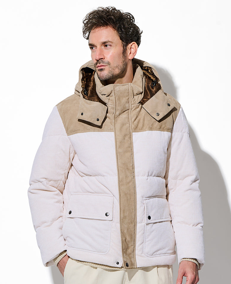 コンビネーションダウンジャケット – 買えるLEON