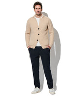 カシミアカーディガンジャケット