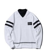 レイヤード ハイネック ニット