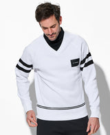 レイヤード ハイネック ニット