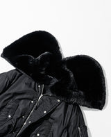 アビエイター フーデッド ボンバー ジャケット