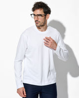 クルーネック長袖Tシャツ
