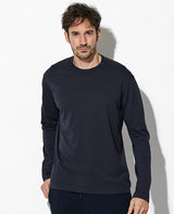 クルーネック長袖Tシャツ