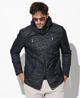 光電子わたラインカモフラブルゾン