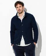 裏付きニットアウター