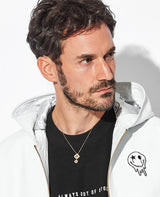 K18YGダイヤピラミッドペンダント