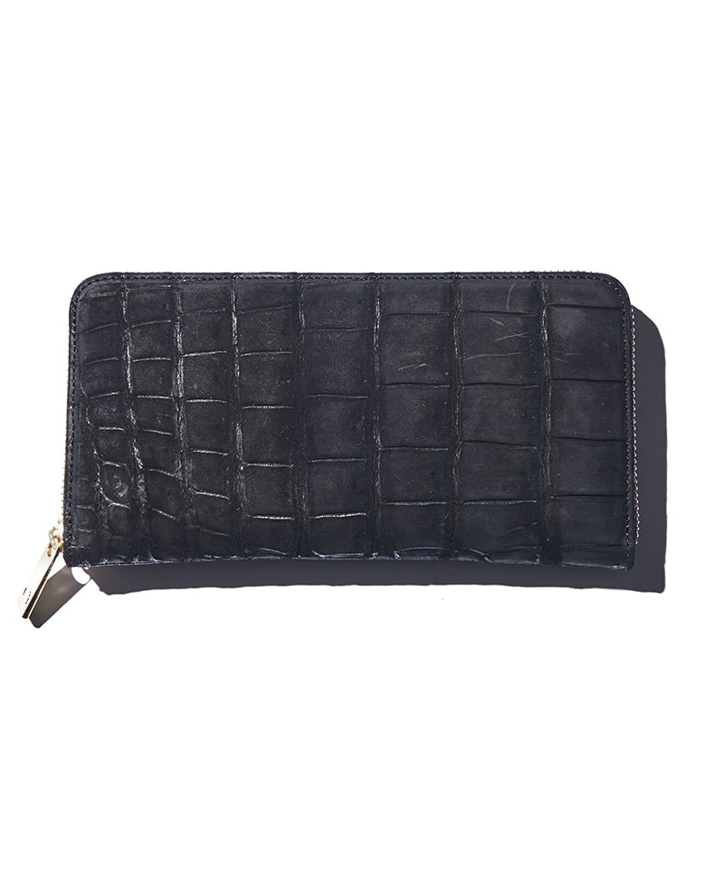 本クロコダイル ラウンドジップロングウォレット – 買えるLEON