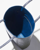 本クロコダイル スリムハンドルトートバッグ