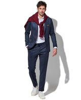 ネイビーセットアップフルコーディネート4点セット