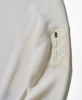 ワッフルニットプルオーバー