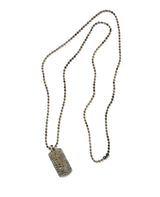 ドッグタグ01+ボールチェーン