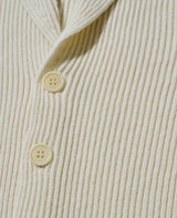 ショールカラーカーディガン