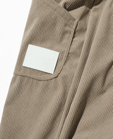 コーデュロイテーパードパンツ