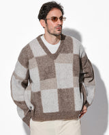 サンタモニカ シャギー Vネックセーター