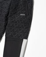 ジオメトリックウェーブ キルティングパンツ