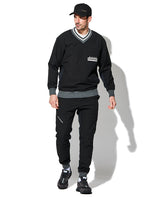 キルティング リブパンツ