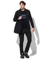 ストレッチナイロンセットアップ(ブラック)