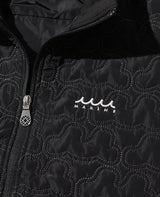 ジオメトリックウェーブ キルティングベスト