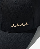 WAVE ロゴプレート キャップ