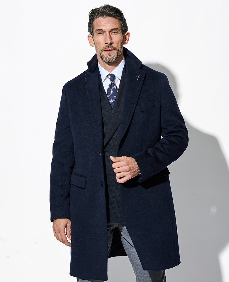 LEON別注 ウールカシミヤチェスターコート – 買えるLEON