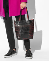 クロコダイルトートバッグ
